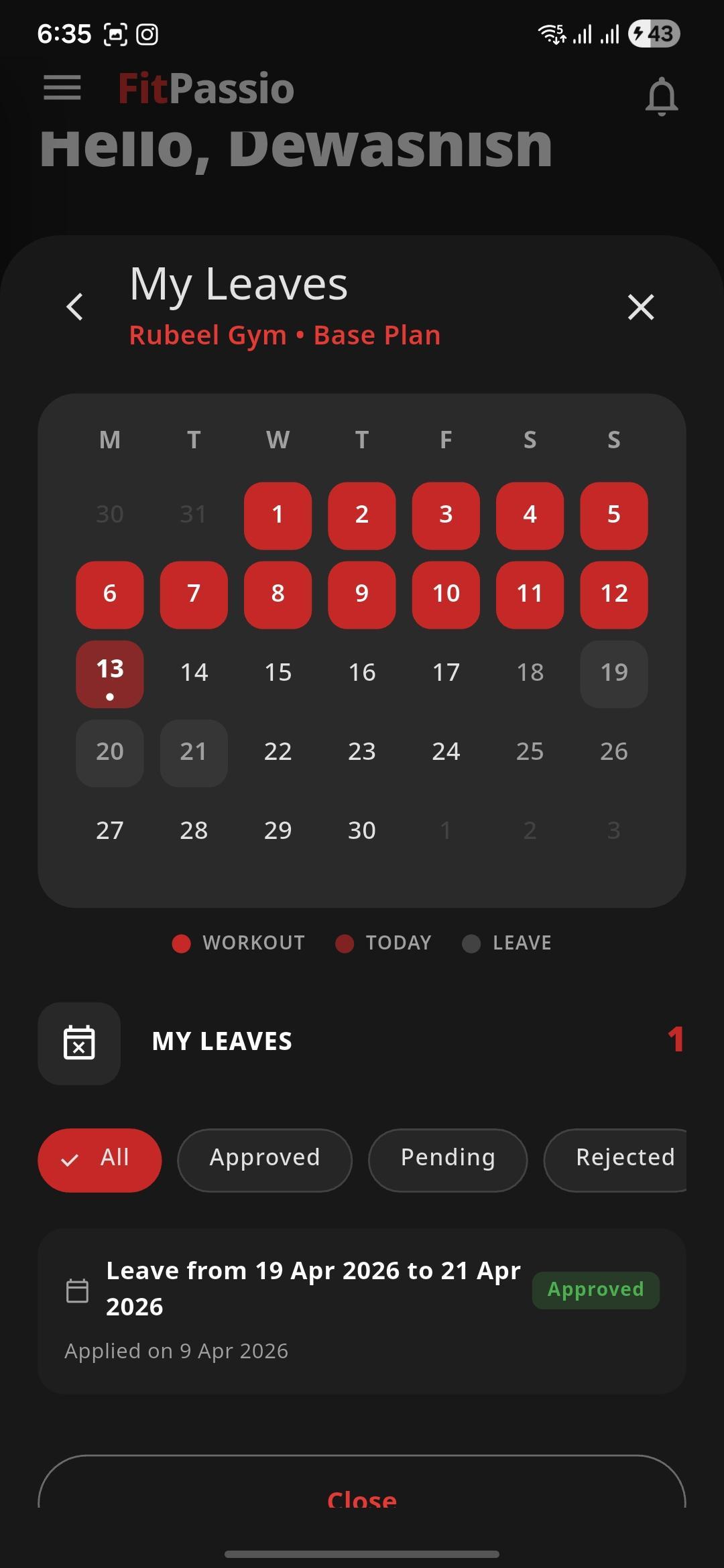 Calendar